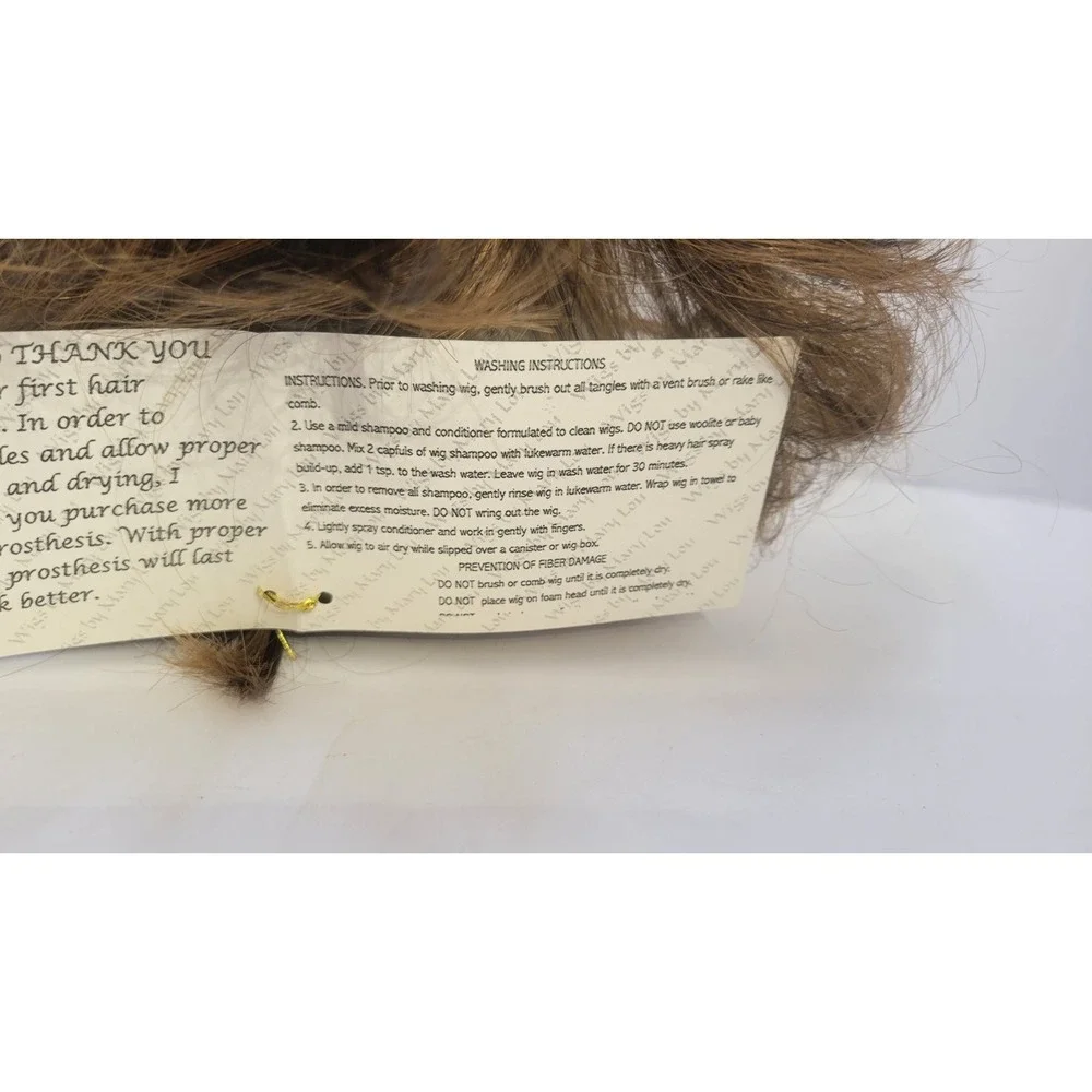 Tony of Beverly Sonya Wig 27T33B Auburn Blonde Curly Layered Bob Synthetic